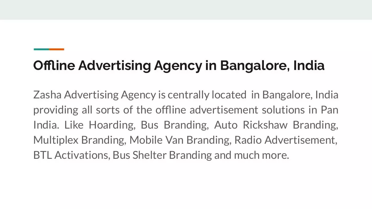 Page 2 of 3, Zasha Advertising Agency in Bangalore