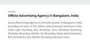 Page 2, Zasha Advertising Agency in Bangalore