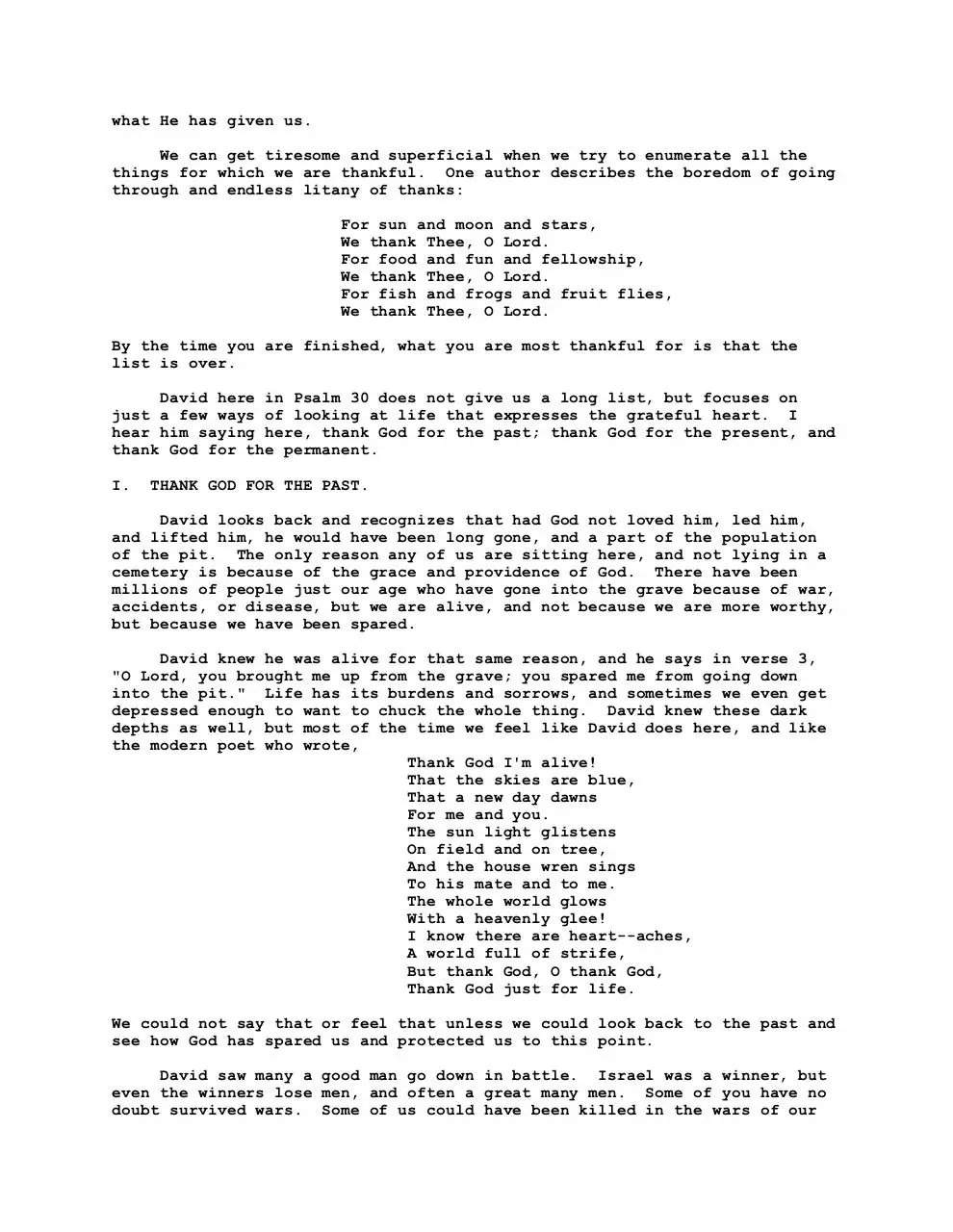 Page 3 of 96, BEING THANKFUL PEOPLE