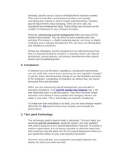 Page 2, Outsourcing Payroll Management