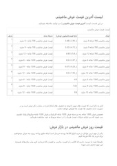 Page 1, قیمت فرش ماشینی