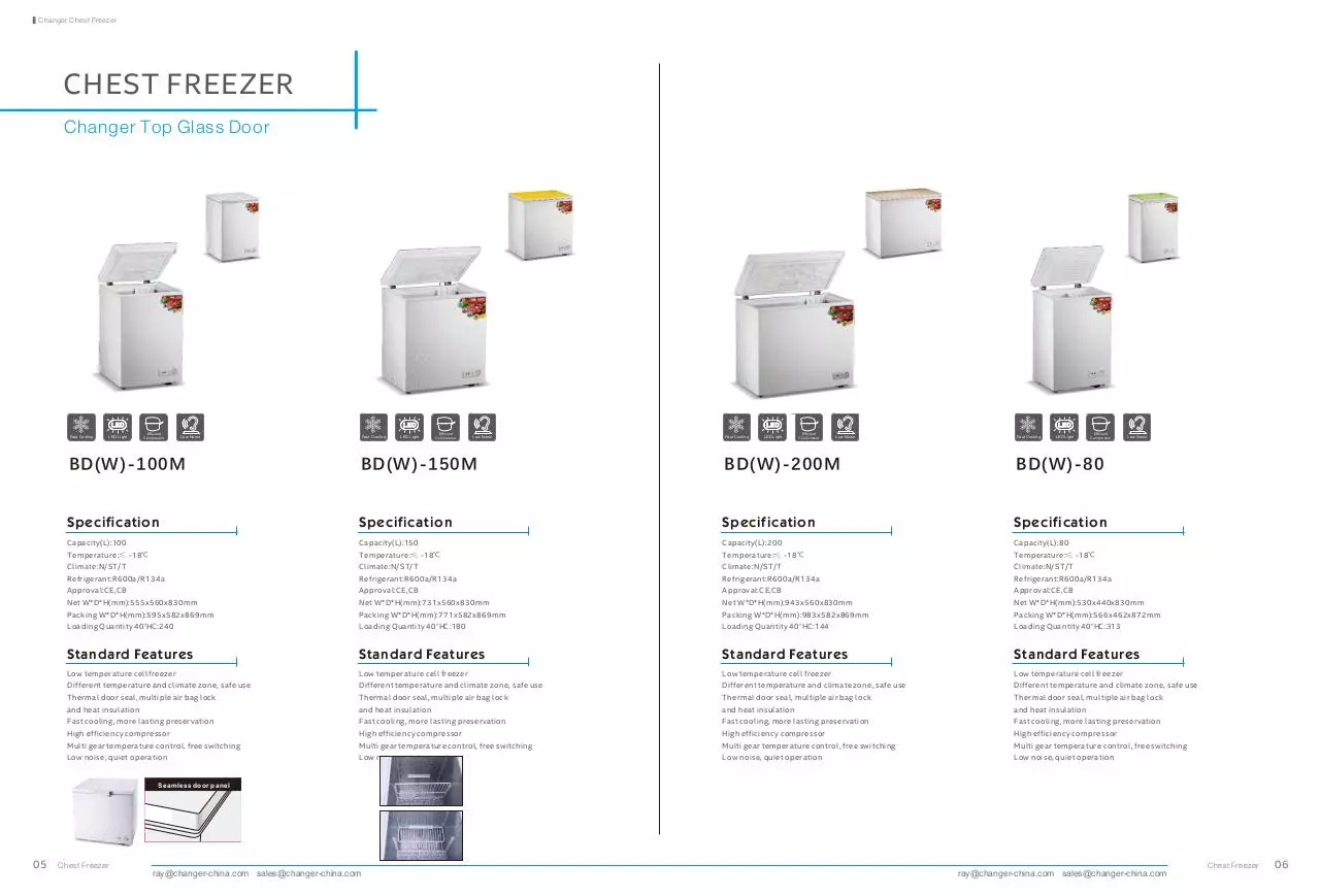 Page 3 of 17, 1 China Chest Freezers RV