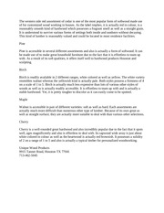 Page 2, UniqueWoodProducts Providing Customized Carpentry