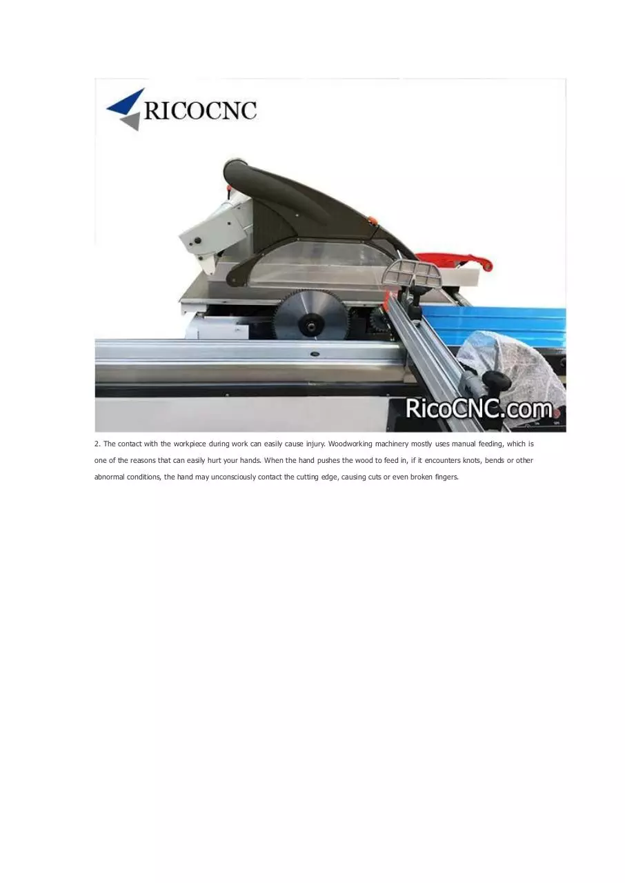 Page 2 of 6, 6 Common Reasons to Cause Danger During Woodworking Process