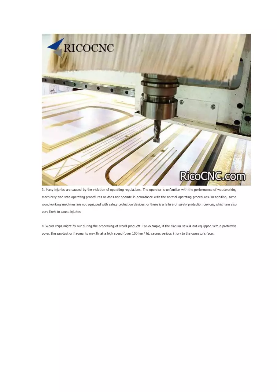 Page 3 of 6, 6 Common Reasons to Cause Danger During Woodworking Process
