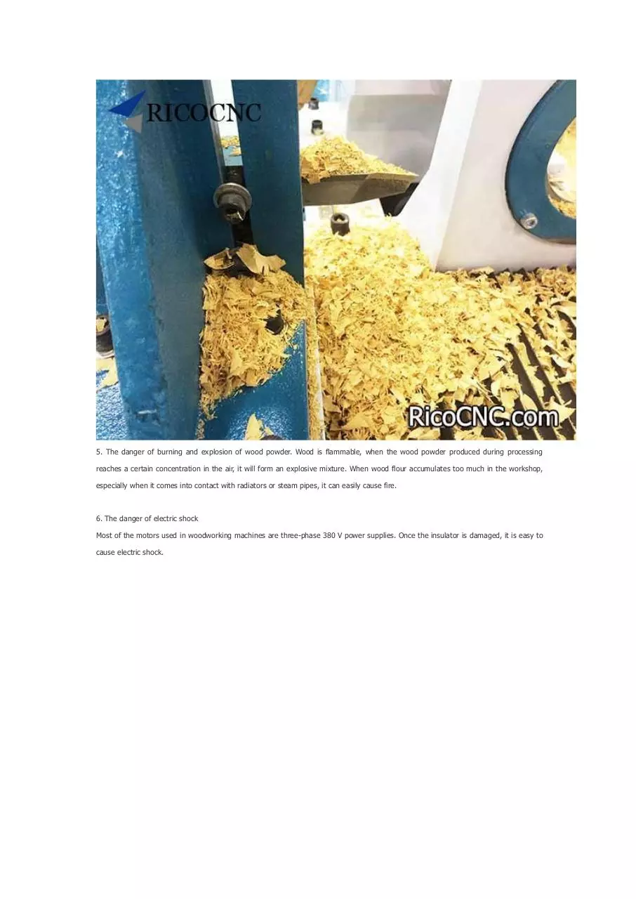 Page 4 of 6, 6 Common Reasons to Cause Danger During Woodworking Process
