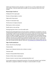 Page 2, Signs of Meth Abuse Smoking out of aluminum foil.edited