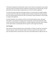 Page 2, 11. how off grid solar system works