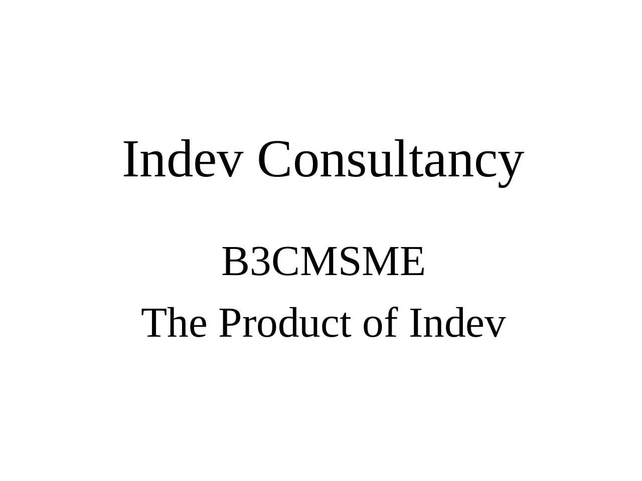 Page 1 of 2, B3CMSME