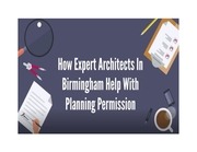 Page 1, How Expert Architects In Birmingham Help With Planning Permission