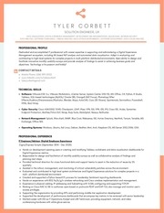 Page 1, Tyler Corbett Resume