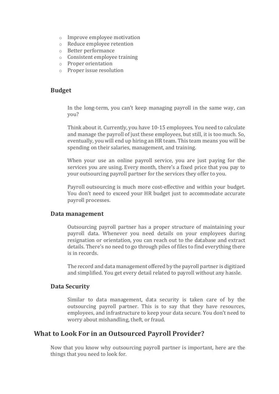 Page 3 of 6, Why You Need The Right Payroll Outsourcing Partner For Your Business