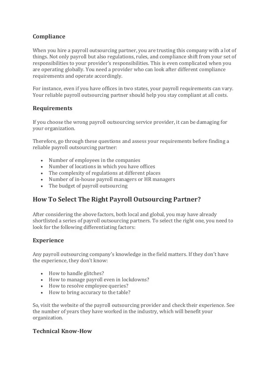 Page 4 of 6, Global Factors To Keep In Mind When Outsourcing Payroll A Comprehensive Guide