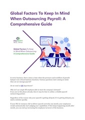 Page 1, Global Factors To Keep In Mind When Outsourcing Payroll A Comprehensive Guide