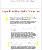Page 3, Flight Attendant Commuter Parking Policies