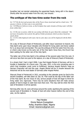 Page 2, Two time water from the rock