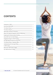 Page 2, THE COMPLETE BEGINNER’S GUIDE FOR THE CBD USER