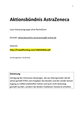 Page 1, Aktionsbündnis AstraZeneca