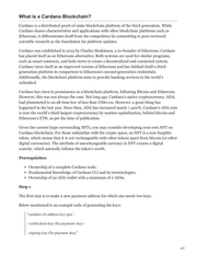 Page 2, leewayhertz.com How to create NFTs on Cardano Blockchain