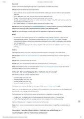 Page 3, How To Apply For A Vietnam Visa In Canada