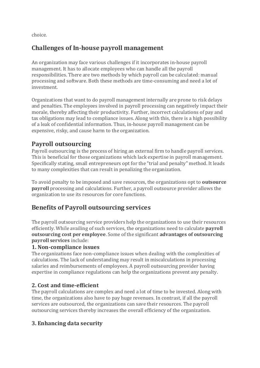 Page 2 of 4, How outsource payroll is performed better than an in house team