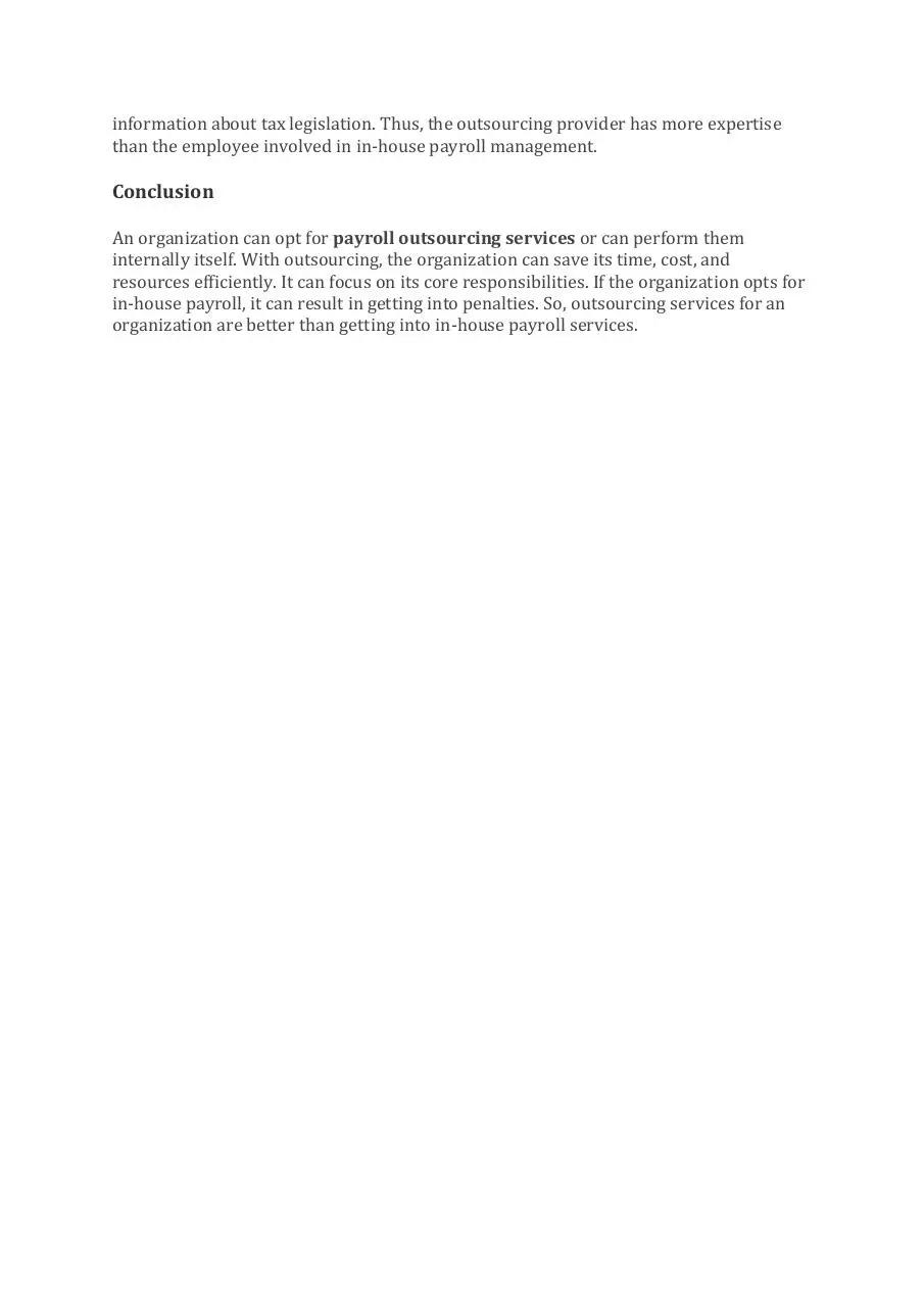 Page 4 of 4, How outsource payroll is performed better than an in house team