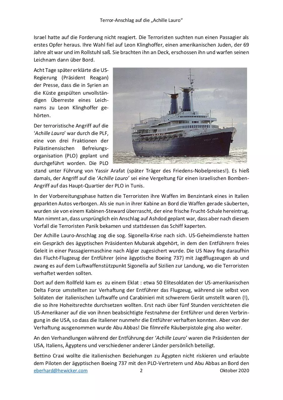Page 2 of 3, 35 ACHILLE LAURO