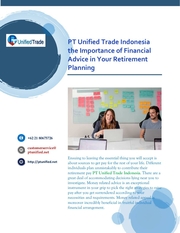 pt unified trade indonesia the importance of financial advice in
