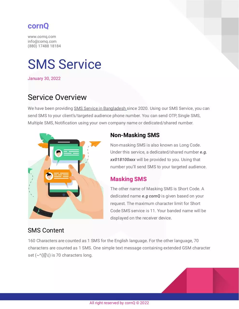 Page 1 of 2, SMS Service in Bangladesh