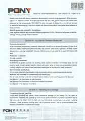Page 2, MSDS# MQIF755G0020897U3 Battery# 18650 2022 01 10 (B)