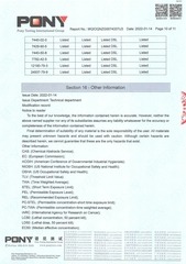 Page 3, MSDS# MQIOQNZG0074337U3 Battery# 186501P2S 18650 2022 01 14 (3)