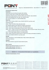 Page 4, MSDS# MQIOQNZG0074337U3 Battery# 186501P2S 18650 2022 01 14 (1)